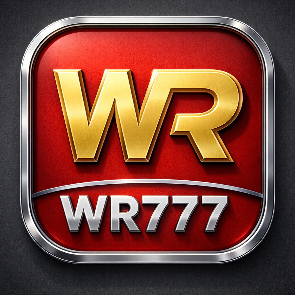 Wr777 Game official logo – online gaming platform brand